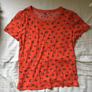 Urban Outfitters Eye Pattern Shirt